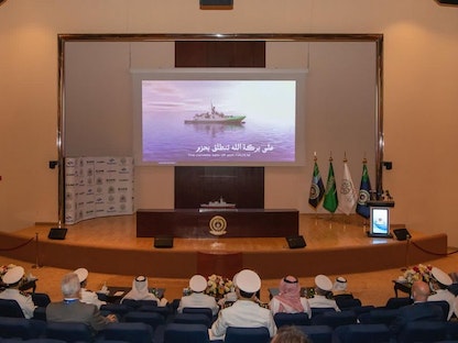 البحرية الملكية السعودية خلال تدشين "سفينة جلالة الملك الدرعية" - 14 نوفمبر 2020 - وكالة الأنباء السعودية