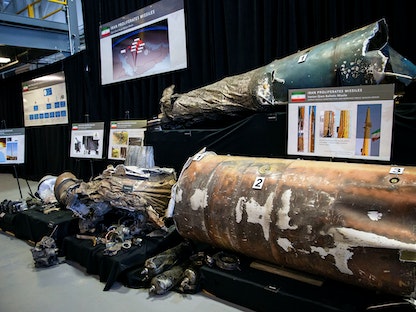 صواريخ وأسلحة إيرانية الصنع في قاعدة عسكرية في واشنطن - REUTERS