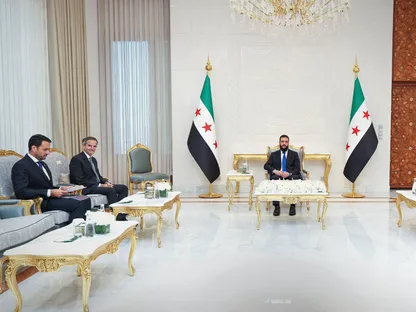 الرئيس السوري يلتقي مدير الوكالة الدولية للطاقة الذرية في دمشق