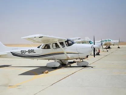 مصر.. سقوط طائرة تدريب مدنية يودي بحياة طيار وإصابة متدربة