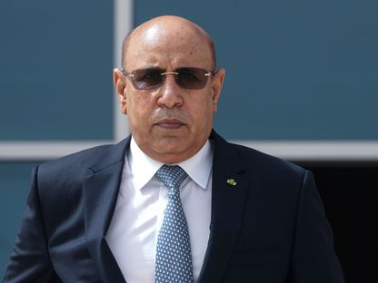الرئيس الموريتاني محمد ولد الشيخ الغزواني خلال قمة دول الساحل في نواكشوط - يونيو 2020 - REUTERS