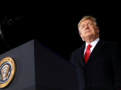 الرئيس الأميركي السابق دونالد ترمب - REUTERS