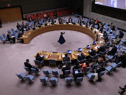 اجتماع سابق لمجلس الأمن الدولي - 6 سبتمبر 2022 - REUTERS