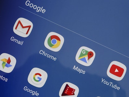 متصفح "كروم" بين تطبيقات جوجل - 23 أكتوبر 2018 - Getty