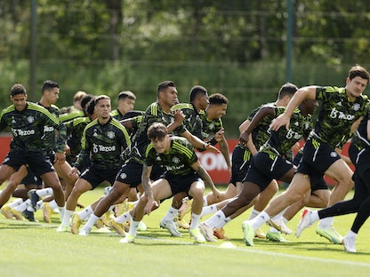 تدريبات نادي مانشستر يونايتد - 7 سبتمبر 2022 - Action Images via Reuters