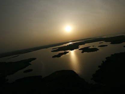 بحيرة تشاد بالقرب من العاصمة التشادية نجامينا. 7 سبتمبر 2007. - REUTERS