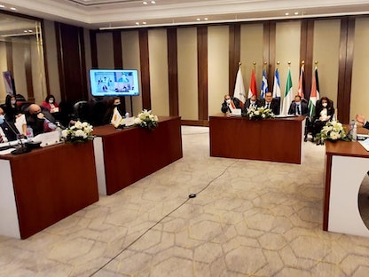 جانب من اجتماع منتدى غاز المتوسط في العاصمة المصرية القاهرة- 9 مارس 2021 - وزارة البترول والثروة المعدنية في مصر "فيسبوك"