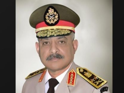 وزير الدفاع المصري الفريق أول عبد المجيد صقر. 3 يوليو 2024 - @EgyArmySpox