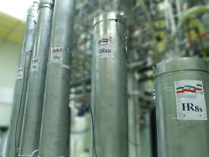 مركز التخصيب الذري في منشأة نطنز للأبحاث النووية جنوب طهران - 4 نوفمبر 2019 - AFP
