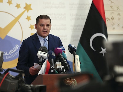 رئيس حكومة الوحدة الوطنية الليبية المقال من قبل البرلمان عبدالحميد الدبيبة - AFP