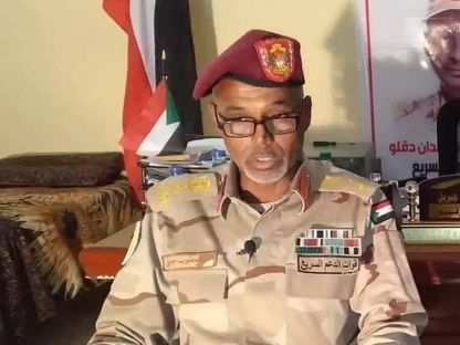 الجنرال علي يعقوب جبريل قائد عمليات قوات الدعم السريع بالفاشر - Twitter