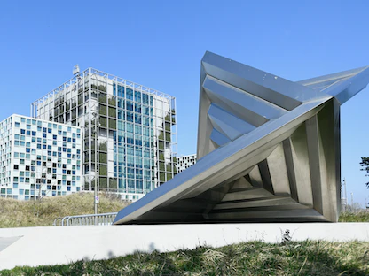 المحكمة الجنائية الدولية في لاهاي، هولندا. - REUTERS