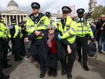بريطانيا.. اعتقالات خلال تظاهرة "فلسطين أكشن" وسط لندن