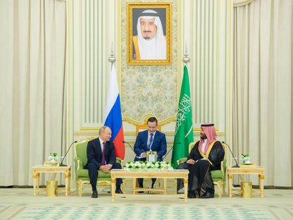ولي العهد السعودي الأمير محمد بن سلمان يجري جلسة محادثات مع الرئيس الروسي فلاديمير بوتين في الرياض. 6 ديسمبر 2023 - "واس"
