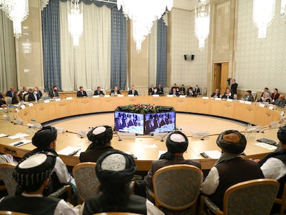 مسؤولون يحضرون محادثات السلام الأفغانية في موسكو - REUTERS