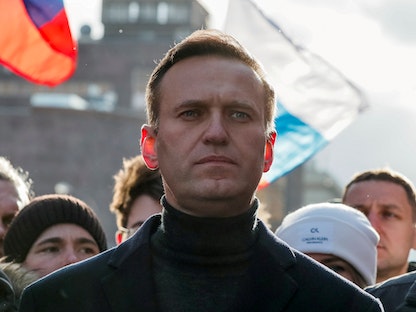 المعارض الروسي أليكسي نافالني في موسكو عام 2020 - REUTERS