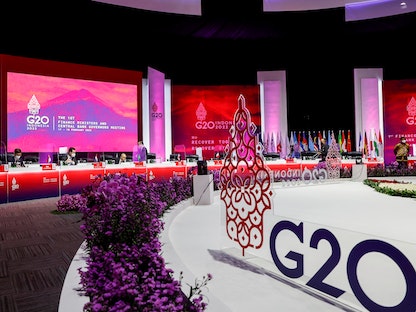 اجتماع لوزراء مالية مجموعة العشرين ومحافظي البنوك المركزية في جاكرتا - 18 فبراير 2022 - REUTERS