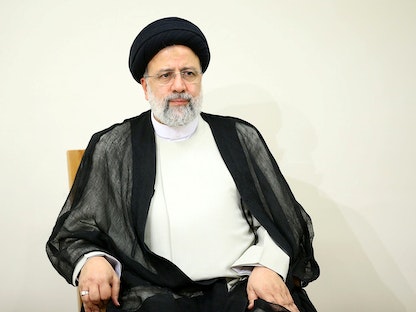 الرئيس الإيراني إبراهيم رئيسي - via REUTERS