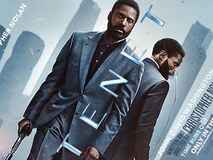 الملصق الدعائي لفيلم "تينيت" - الصفحة الرسمية - فيسبوك