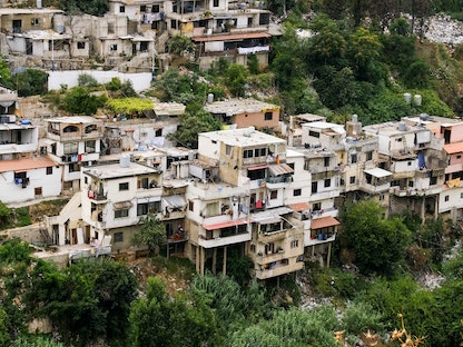 منظر جوي لمبان سكنية في مكدينة طرابلس اللبنانية - REUTERS