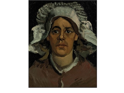 لوحة "رأس امرأة" جوردينا جروت للفنان فان جوخ - christies.com