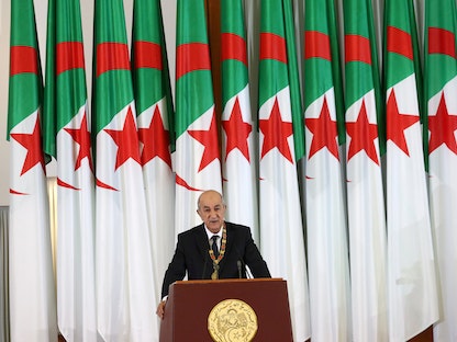 الرئيس الجزائري عبد المجيد تبون - REUTERS