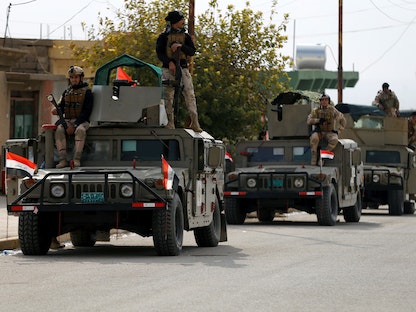 قوات أمنية عراقية في سنجار - REUTERS