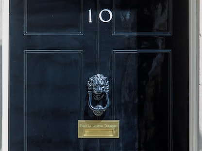 مقر الحكومة البريطانية في 10 داونينج ستريت في لندن - 20 يونيو 2022 - Bloomberg