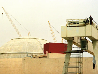 منظر عام لمفاعل بوشهر النووي في جنوب غرب إيران - REUTERS