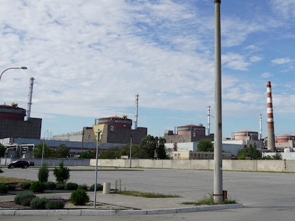 محطة الطاقة النووية في زابوروجيا بأوكرانيا، 11 سبتمبر 2022 - AFP