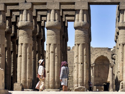 معبد الأقصر الفرعوني في مصر  - AFP