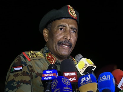 رئيس المجلس السيادي السوداني الفريق أول ركن عبدالفتاح البرهان - AFP