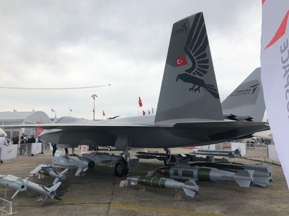 الطائرة قآن TF-X KAAN المقاتلة التركية من الجيل الخامس محلية الصنع تنفذ أول تحليق ناجح. 21 فبراير 2024 - airforce-technology.com