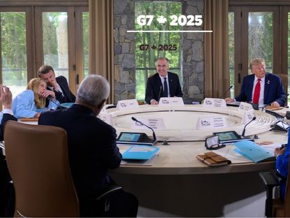 قادة مجموعة السبع خلال قمتهم التي عقدت في كندا. 20 يونيو 20205 - x/G7