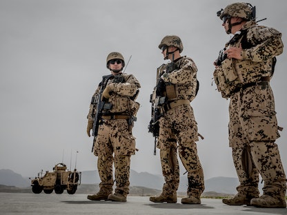قوات ألمانية مشاركة ضمن حلف الناتو في أفغانستان - REUTERS