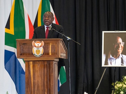 رئيس جنوب إفريقيا سيريل رامابوزا - AFP