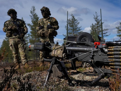 قوات أميركية خلال تدريبات عسكرية للناتو في فنلندا. 30 مايو 2023 - REUTERS