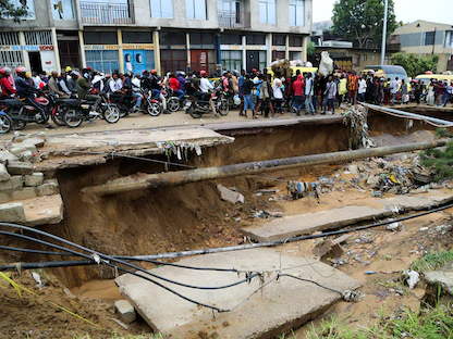 الكونغو الديمقراطية.. الفيضانات تودي بحياة 169 شخصاً وتدمر 280 منزلاً