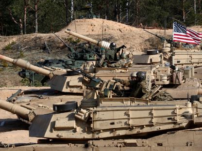 دبابات "أبرامز" الأميركية تدخل على خط الحرب في أوكرانيا