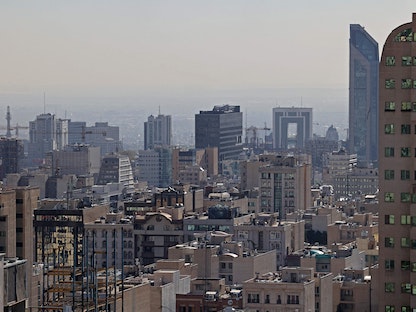 منظر عام للعاصمة الإيرانية طهران. 22 ديسمبر 2021. - AFP