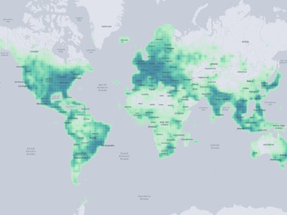 قاعدة البيانات الجغرافية الجديدة من مؤسسة Overture Maps في سان فرانسيسكو. 26 يوليو 2023 - Overture Maps Foundation