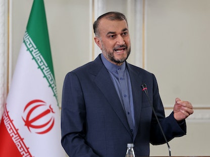 وزير الخارجية الإيراني حسين أمير عبد اللهيان - 6 ديسمبر 2021 - AFP