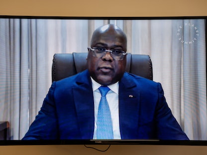 رئيس جمهورية الكونغو الديموقراطية فيليكس تشيسكيدي  - AFP