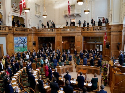 البرلمان الدنماركي - REUTERS