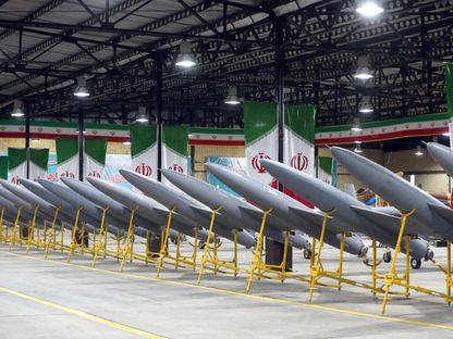 طائرات بدون طيار في موقع غير معروف في إيران. 20 أبريل 2023 - REUTERS