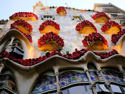 "الورد الدمشقي" في كتالونيا.. أسطورة ترتبط بالحب والكتاب