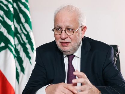 وزير العدل اللبناني عادل نصار في صورة غير مؤرخة - الوكالة الوطنية اللبنانية للإعلام