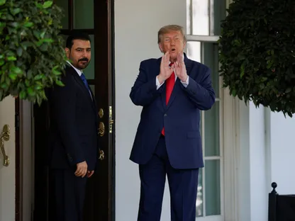 ترمب يستقبل علي الزيدي في البيت الأبيض: "نحب العراق"