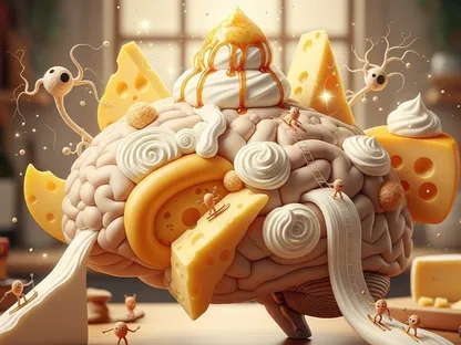 وجود ارتباط بين تناول كميات أكبر من الجبن كامل الدسم والقشدة عالية الدسم، وانخفاض خطر الإصابة بالخرف، صورة منشأة بالذكاء الاصطناعي - الشرق