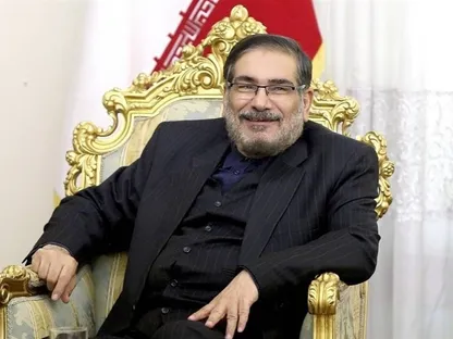 علي شمخاني أمين المجلس الأعلى للأمن القومي الإيراني السابق خلال حوار مع وسائل إعلام - وكالة تسنيم